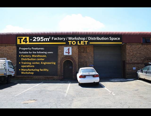 Industrial property to rent in HERIOTDALE
